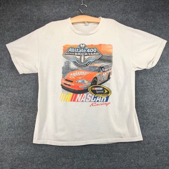 NASCAR Allstate 400 Brickyard Centennial Era July 26 2009 T Shirt Size XL - Picture 2 of 14